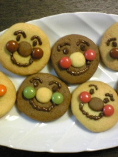 それいけ!アンパンマンクッキー☆-レシピのメイン写真