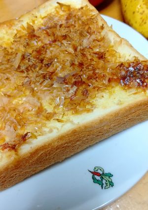 鰹節トースト-レシピのメイン写真