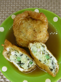 さつま芋の巾着煮-レシピのメイン写真
