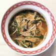 簡単✿ニラと もやし エノキの中華スープ