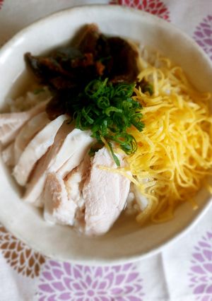 糸島とり液茶漬け　鶏飯（けいはん）-レシピのメイン写真