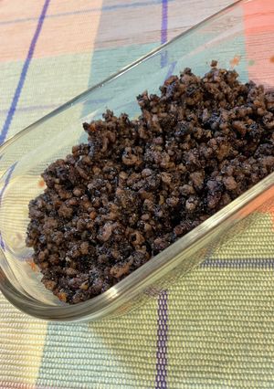 我が家の肉味噌（炸醤麺の味噌）-レシピのメイン写真