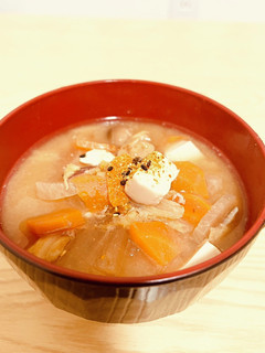 炊飯器で☆簡単ズボラ豚汁-レシピのメイン写真