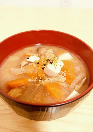 炊飯器で☆簡単ズボラ豚汁-レシピのメイン写真