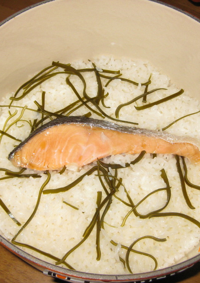 ただ炊くだけ　鮭ごはん-レシピのメイン写真