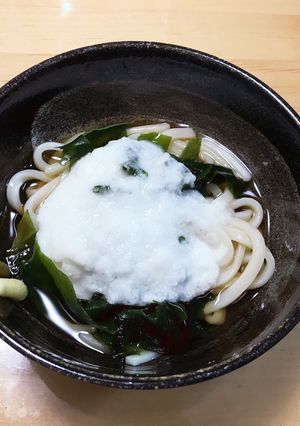 めちゃ美味しい！とろろぶっかけうどん-レシピのメイン写真