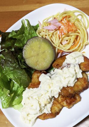 揚げないチキン南蛮-レシピのメイン写真