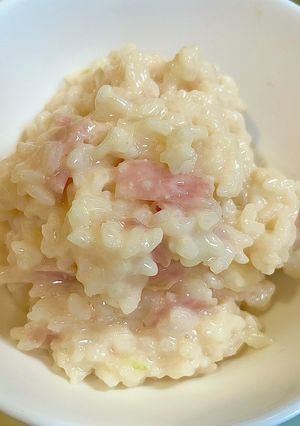思った以上に美味い、たらこチーズリゾット-レシピのメイン写真