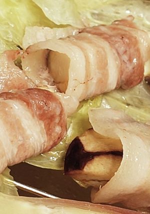 蒸し器でなすとバラ肉-レシピのメイン写真