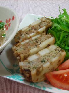 さっぱり食べる♪レンコンのはさみ揚げ-レシピのメイン写真