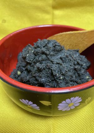 黒煉ごまを混ぜた餡子が美味♡-レシピのメイン写真