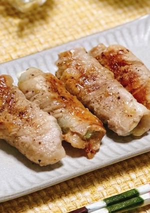 チーズ入りピーマンの肉巻き-レシピのメイン写真