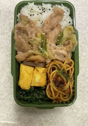 中学生　お弁当60日目-レシピのメイン写真