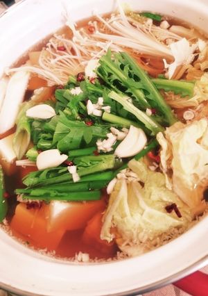 醤油にんにくまるまる鍋-レシピのメイン写真