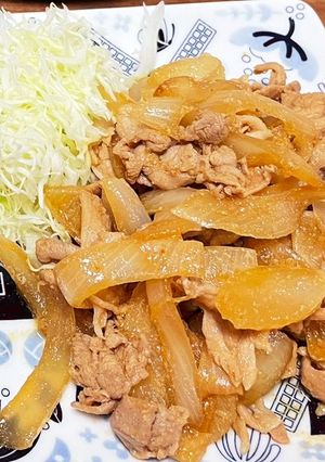 豚こまと玉ねぎの旨辛炒め-レシピのメイン写真