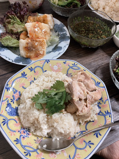 パクチーたっぷりカオマンガイ(海南鶏飯)-レシピのメイン写真