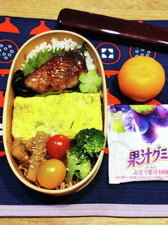 高1!男子弁当!ぶりの油淋鶏風 91-レシピのメイン写真