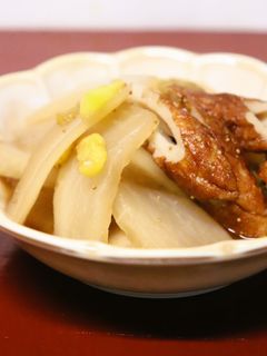 砂糖不要♪大根イチジク焼ちくわの煮物-レシピのメイン写真