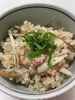 ごぼうと明太子の炊込みご飯-レシピのメイン写真