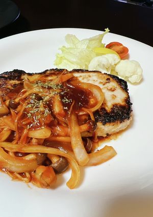 トンテキ 甘酢ソース-レシピのメイン写真