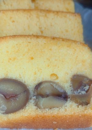 米粉HMで作った甘栗テリーヌ-レシピのメイン写真