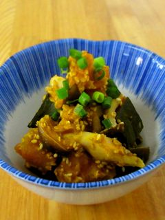 かぼちゃとしめじのごまみそ煮-レシピのメイン写真