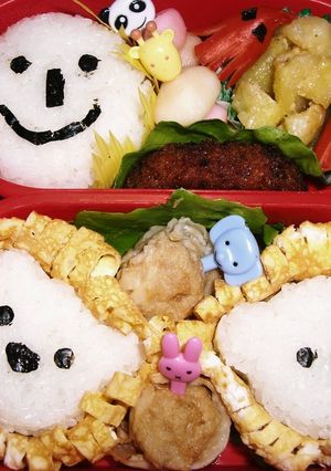 動物園に遠足だ弁当-レシピのメイン写真