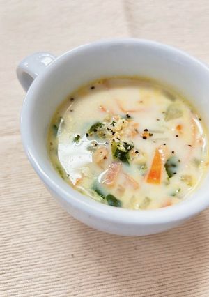 セルリーのミルクスープ-レシピのメイン写真