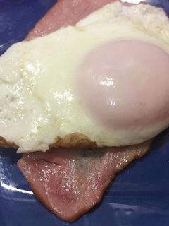 ベーコンエッグ-レシピのメイン写真