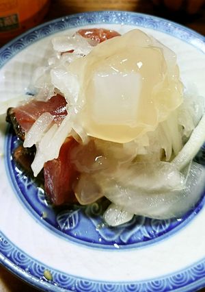ヨウサマの減塩りんご酢のカツオのタルタル-レシピのメイン写真