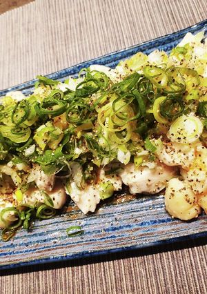 ヘルシーうまい！鬼しっとり鳥胸ネギポン！-レシピのメイン写真