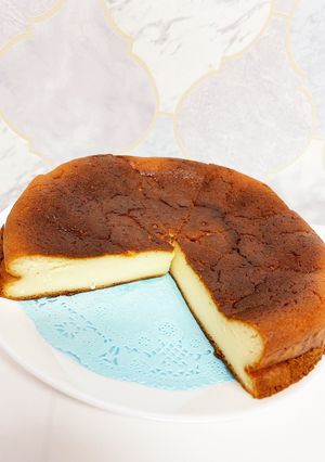 ヨーグルト＆HMで簡単チーズケーキ-レシピのメイン写真