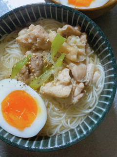 ネギ塩にゅうめん-レシピのメイン写真