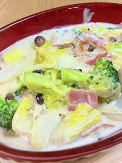 白菜とベーコンのクリーム煮-レシピのメイン写真
