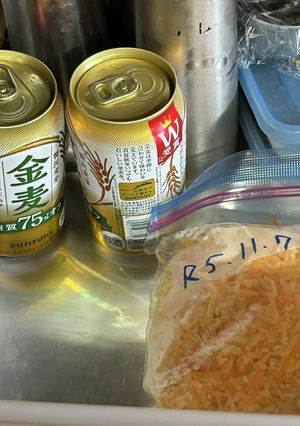チーズは保存袋に入れパーシャル室で保存！-レシピのメイン写真