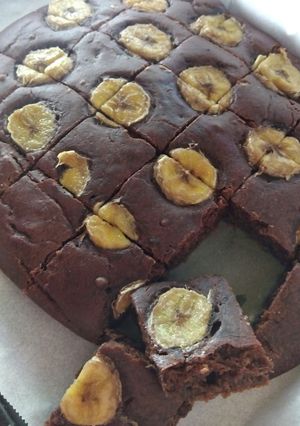 型なし☆米粉のバナナケーキ-レシピのメイン写真