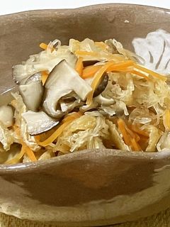 大根のつまのリメイク!出汁で煮物-レシピのメイン写真