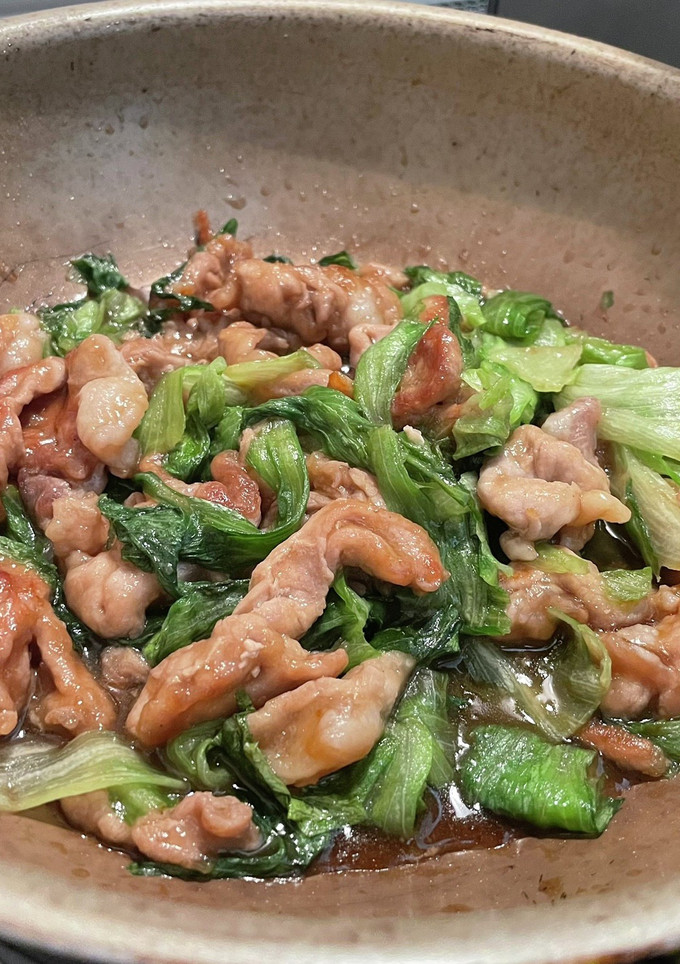 豚肉とレタスのオイスター炒め-レシピのメイン写真