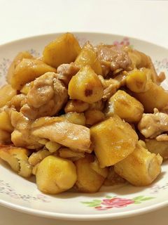 炊飯器で里芋と鶏肉の煮物-レシピのメイン写真