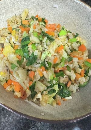野菜たっぷりチャーハン-レシピのメイン写真