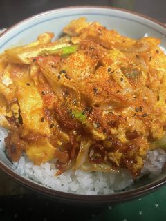 トマトきつね丼-レシピのメイン写真