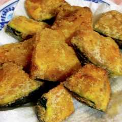 รูปของ かぼちゃの唐揚げ