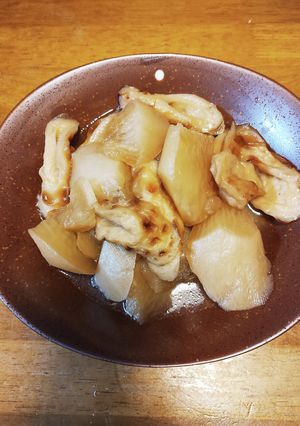 梨湖の簡単!活力鍋大根ちくわ!-レシピのメイン写真