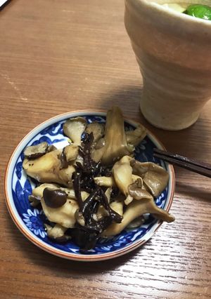きのこ塩キクラゲ炒め-レシピのメイン写真