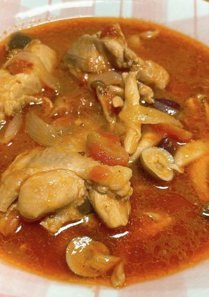 鶏肉のトマト煮-レシピのメイン写真