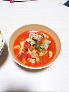 簡単☆チキンのトマト煮込み-レシピのメイン写真