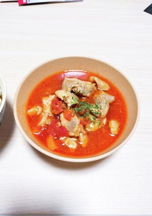 簡単☆チキンのトマト煮込み-レシピのメイン写真