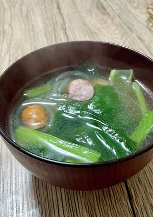 ウインナー春雨スープ-レシピのメイン写真