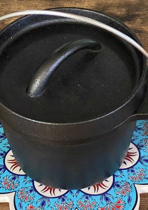 ミニダッチオーブン♡白ご飯-レシピのメイン写真