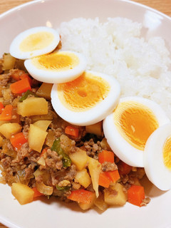 簡単!カレー丼-レシピのメイン写真